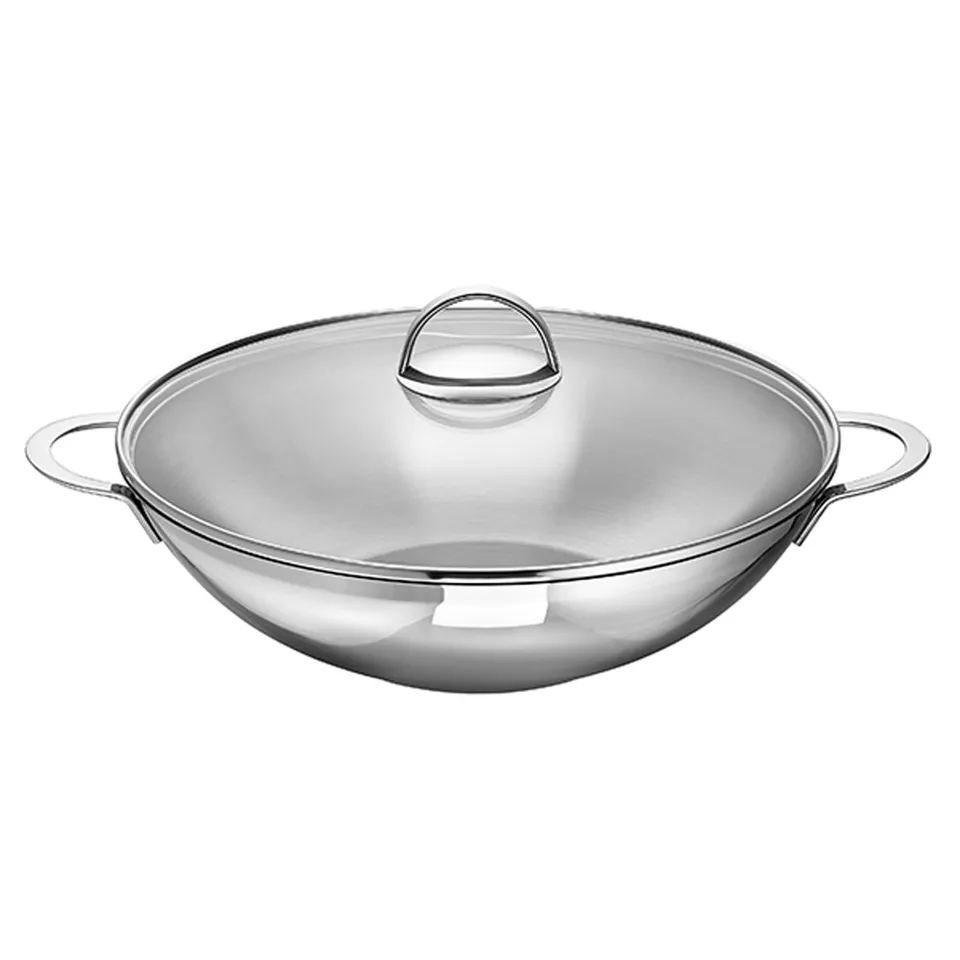 schulte-ufer-wok-wave-32-cm-mit-ablagegitter-66525-32-edelstahl-wok-f-r-alle-her image 1