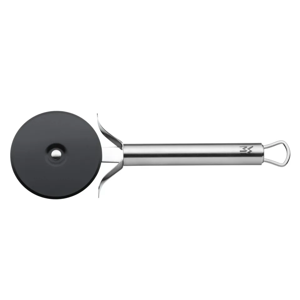 wmf-profi-plus-pizzaschneider-19-8-cm-pizzaroller-mit-beschichtetem-teigrad-crom image 1