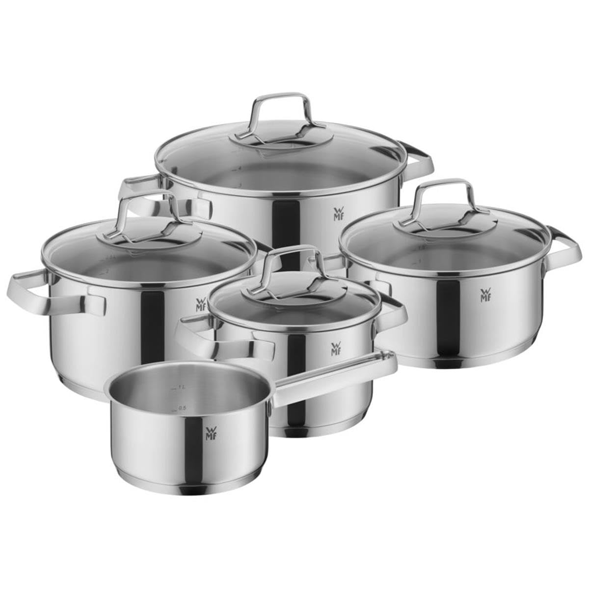 wmf-belmonte-topfset-induktion-5-teilig-kochtopf-set-mit-glasdeckel-cromargan-ed image 1