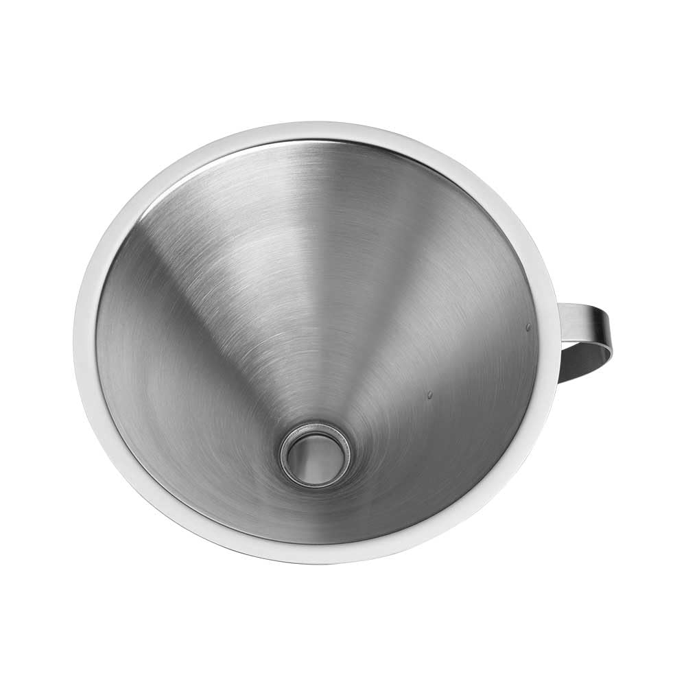 wmf-gourmet-trichter-12-cm-cromargan-edelstahl-mattiert-multifunktionstrichter-m image 2