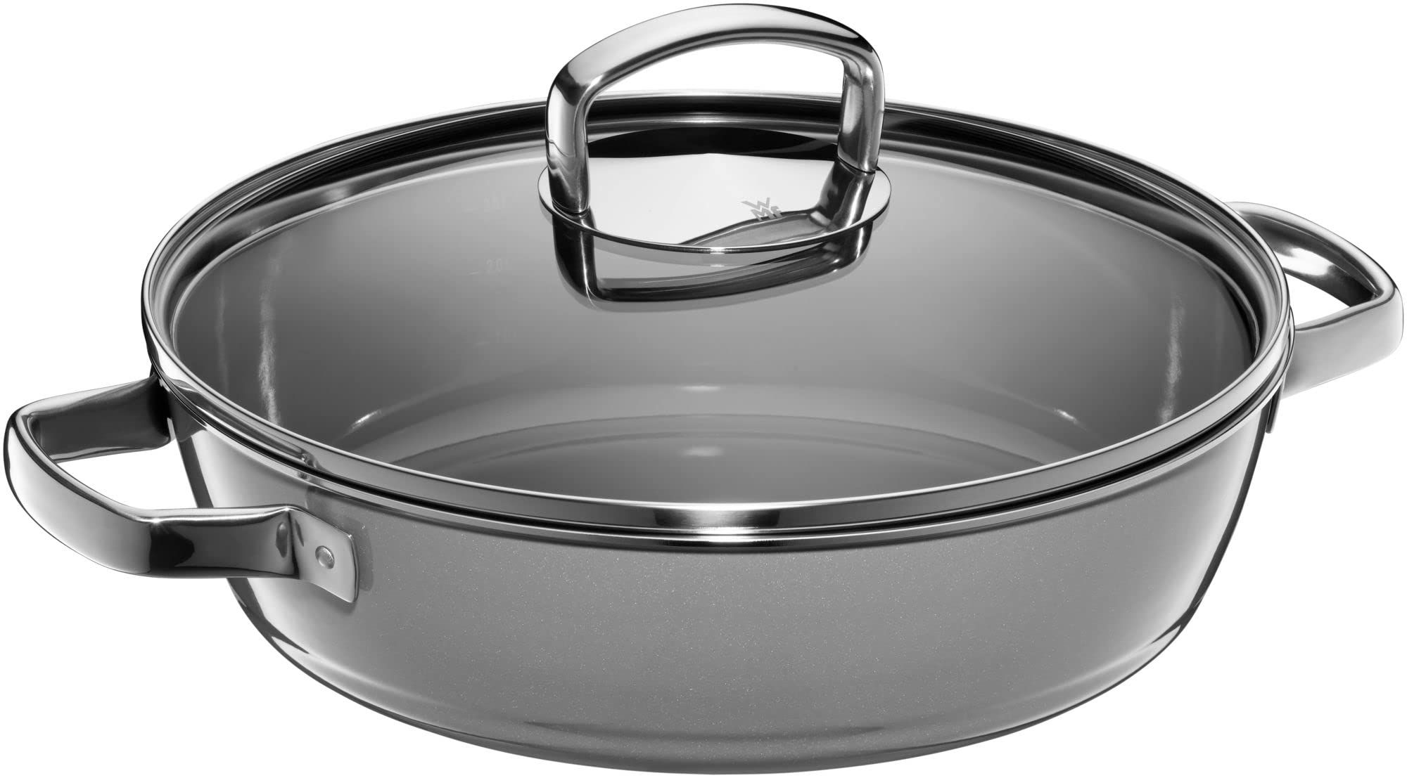wmf-fusiontec-mineral-schmorpfanne-24-cm-platinum-schmorbr-ter-mit-kratzfester-f image 1