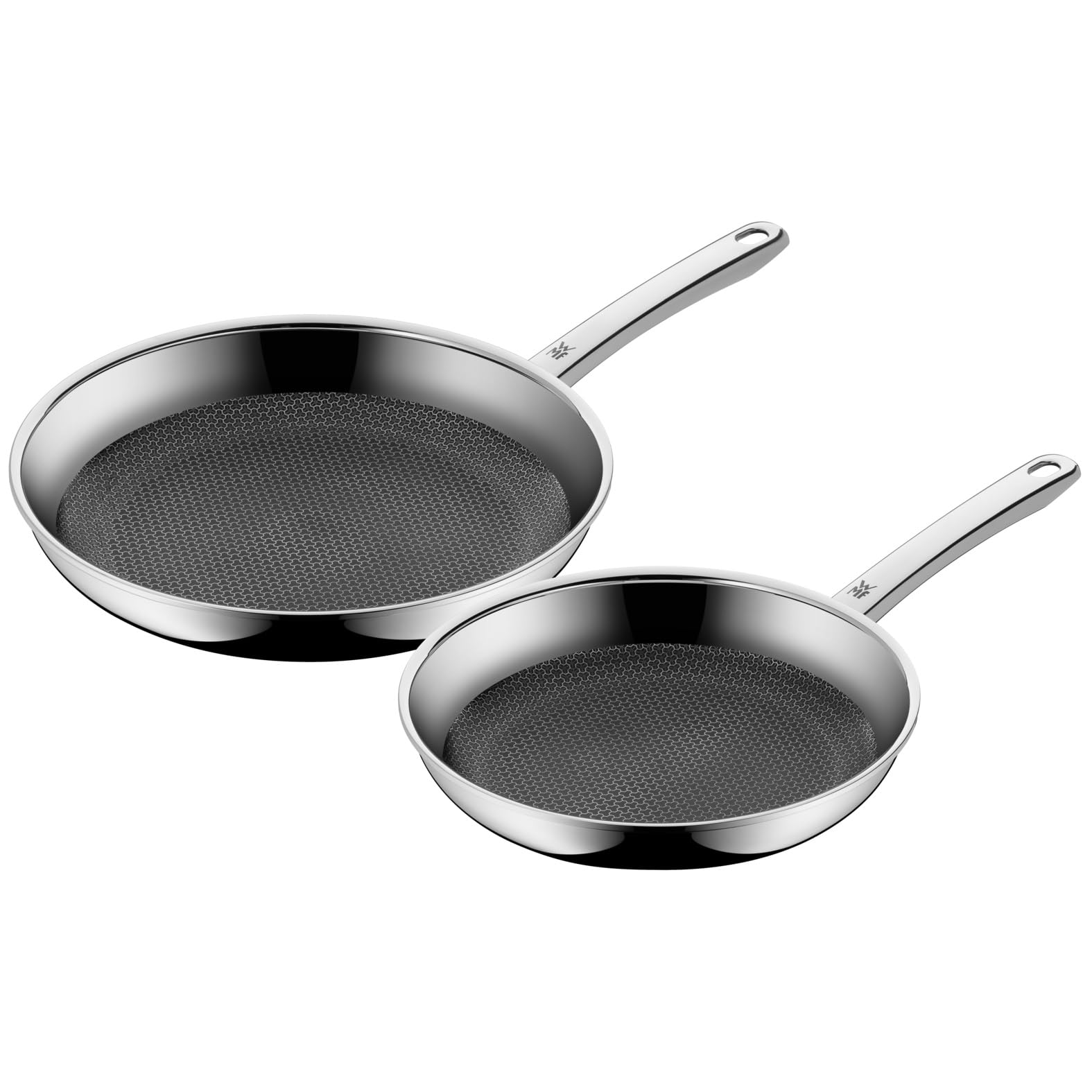 wmf-profi-resist-stielpfannen-set-24-28-cm-bratpfannen-mit-permadur-antihaftvers image 1
