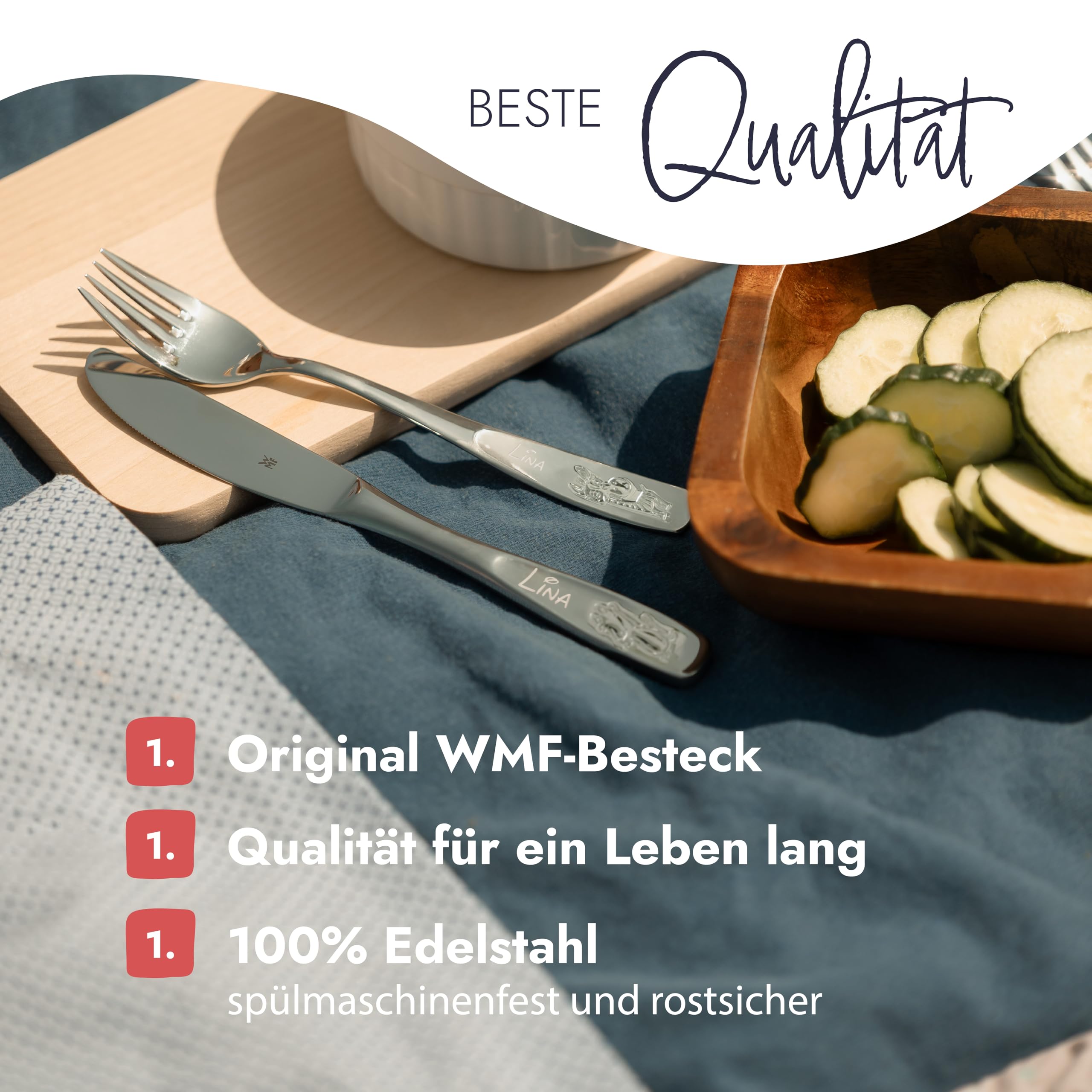 wmf-kinderbesteck-safari-4-teilig-mit-namensgravur-personalisiertes-edelstahl-be image 4
