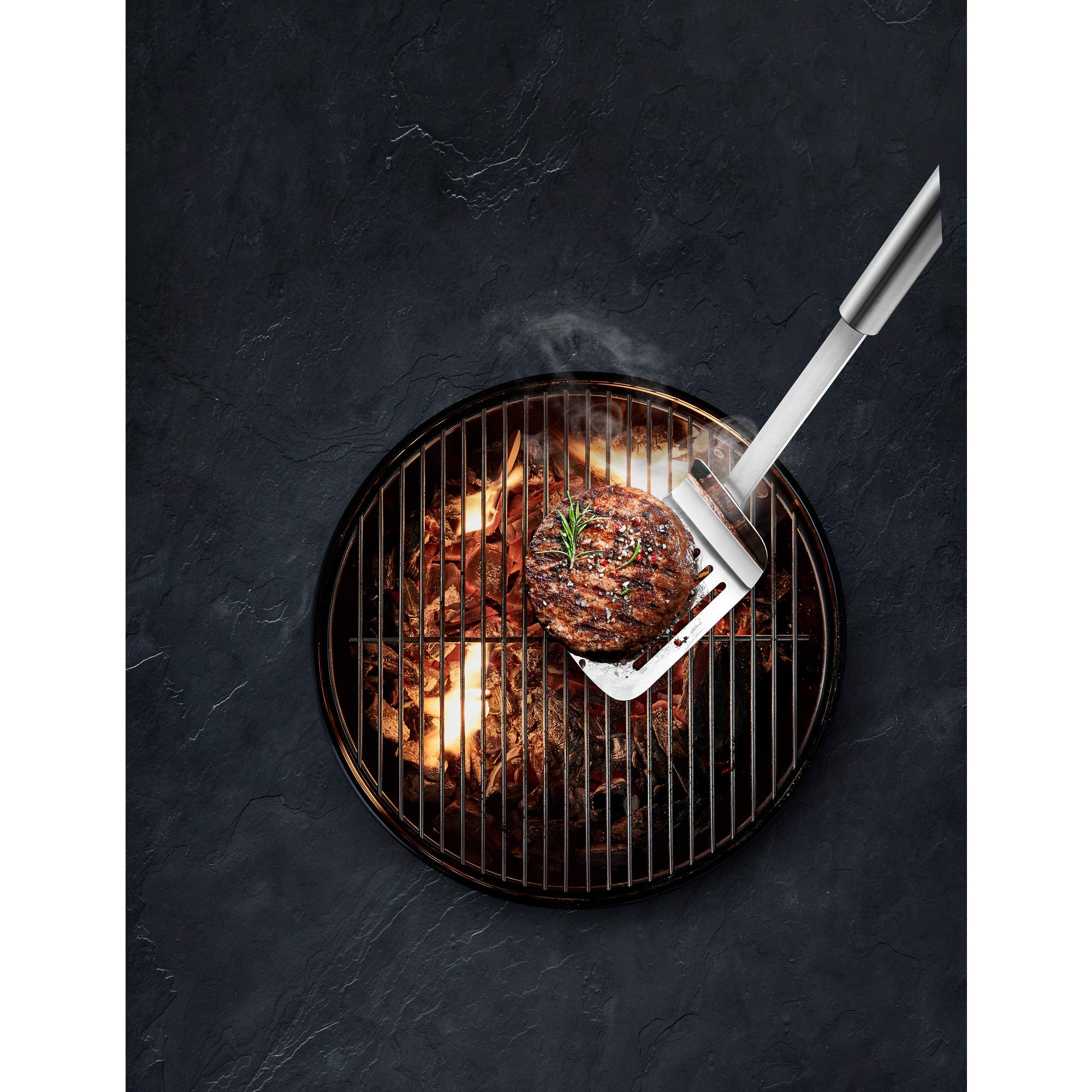 wmf-bbq-grillwender-lang-44-cm-cromargan-edelstahl-18-10-mit-extra-langem-griff- image 2